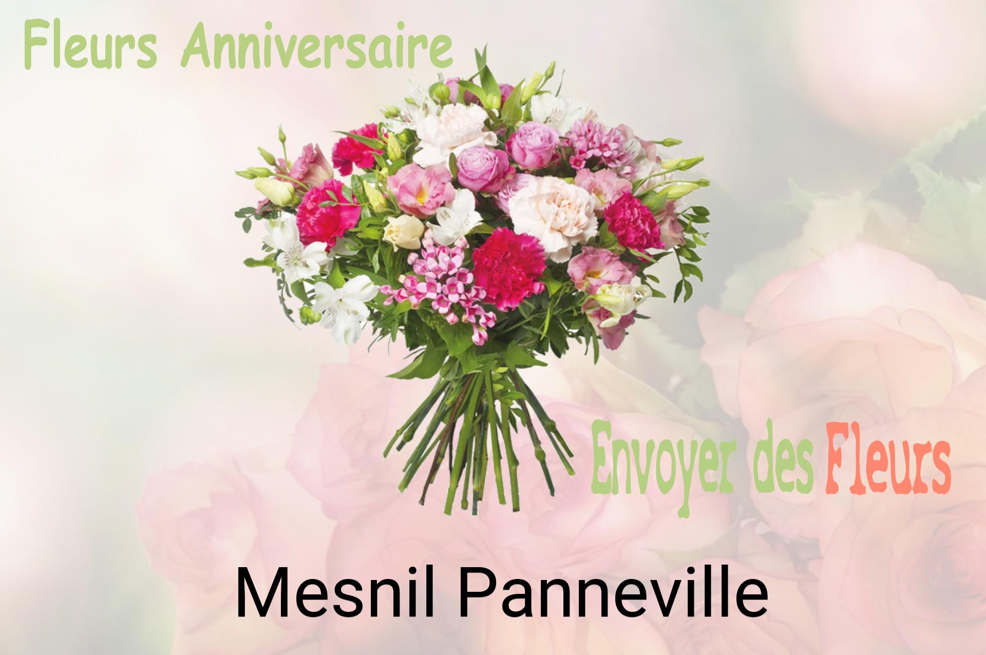 Bouquet de fleurs d’anniversaire livré à Mesnil-Panneville